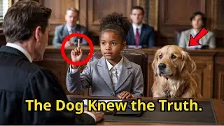 A Black Little Girl Gives Her Dog A Secret Signal ,Her Dog’s Response Stuns Everyone