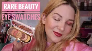 Rare Beauty Discovery Eyeshadow Eye Swatches!!! | hot vegan hannah