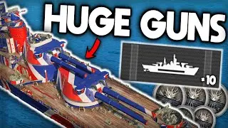 The New Highest Damage Shells In World of Warships Legends