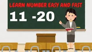 Number Names 11-20 | Learning Numbers | Easy Learning