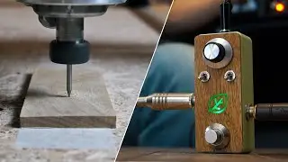 How to use wood and epoxy in guitar pedal design. My method.