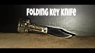 Knife making _ Making a Folding Key Knife