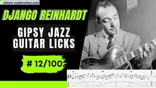 Django Reinhardt Gypsy Jazz Guitar Licks (12/100)
