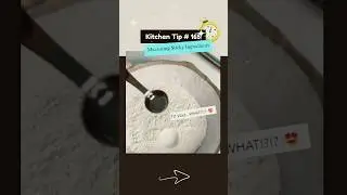 Measuring Sticky Ingredients while Baking - Kitchen Tip #165