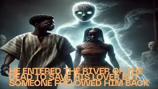He Entered The River Of The Dead To Save His Lover But Someone Followed Him Back #folktales #tales 