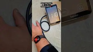 Smart Apple Watch ⌚️ vs. Blood Pressure Device🩸 #applewatch #blood pressures device #health