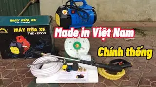 review m&aacute;y rửa xe THD2000 trần hưng đạo made in việt nam c&oacute; đ&aacute;ng để ch&uacute;ng ta xuống tiền kh&ocirc;ng?
