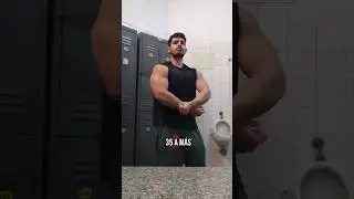 As&iacute; pase de 35 cm a +40 cm de brazo 💪🏻 #hipertrofia #musculo #gym #brazosgrandes #ganarmasamuscular