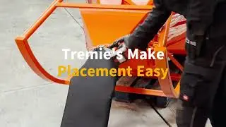 Concrete Bucket Gate Options with Crane Gear