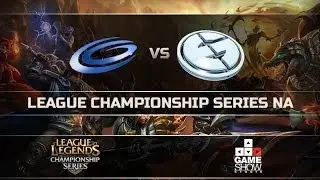 EG vs CST - LCS 2014 Spring NA W10D2 (RU)