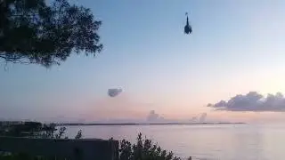 Bermuda sunset flight uhd1 huey rc heli