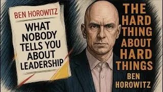 The Hard Thing About Hard Things by Ben Horowitz Summary - Elon Musk's Favorite