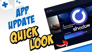 NEW Shadow DESKTOP APP | Quick Look!