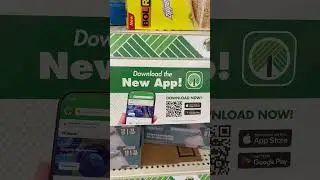 Dollar Tree Has An APP #dollartree #fyp #app #iphone #android #shopping #2024