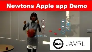 Newtons Apple app Demo - Javrl Inc. for Microsoft Hololens