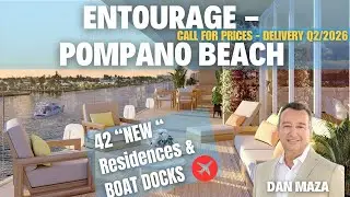 🏝️ Entourage Condo Pompano Beach &mdash; Waterfront Luxury Living with Boat Docks | FULL TOUR
