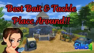 Turning the Old Boathouse Into a Fish/Gift Shop | Sims 4 | Community & Businesses