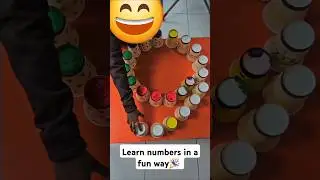 Learn numbers in a fun way #education #kidslearning #foryou #buildconfidence #uae #playandlearn #fun