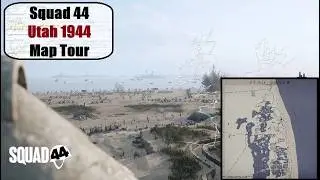 Squad 44: Ballade en vue Aérienne de la carte Utah  pour Squad 44.