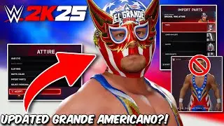 WWE 2K25 создаёт обновлённый El Grande Americano