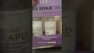 Olaplex Hair Repair Treatment Review #youtubeshorts