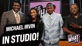 THE PLAYMAKER MICHAEL IRVIN IS IN STUDIO WITH US! | S7 EP10
