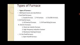 MPR Unit 3 Safety precautions, furnace, Centrifugal casting and type