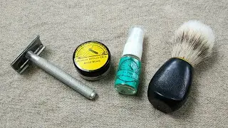 Бритьё СССР - Неизвестная бритва. PA Droid Black Shaving Soap CK6 Formula, La Toja Splash | HomeLike