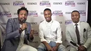 Jawn Murray interviews Jessie T. Usher & RonReaco Lee of 