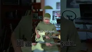 Call and Response in a guitar solo