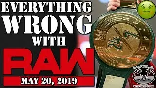 WWE Raw 5/20/19 Full Show Results |  NEW WWE Title Reaction | WWE 24/7 Title