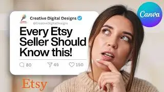 ИСПРАВЬТЕ фотографии для листинга на Etsy в Canva | Выделите свои товары и продавайте больше!