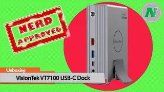 Unboxing VisionTek VT7100 USB-C Dock