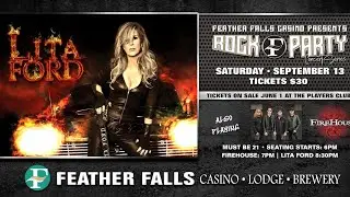 Lita Ford - Cherry Bomb and Black Leather - Live At Feather Falls Casino in Oroville Ca 9-13-2025