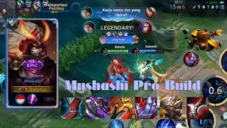 HOK : MUSASHI GAMEPLAY | MUSASHI PRO BUILD | HONOR OF KINGS