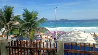 Escola de Surf Arpoador, Rio, 23/04/2025. #travel #copacabana #rj #tour #shorts #surf #riodejaneiro