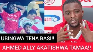 AHMED ALLY ATAMKA MANENO YA KUIKATIA TAMAA SIMBA,DR MO ASEMA UBINGWA SIMBA NDO BASI!!