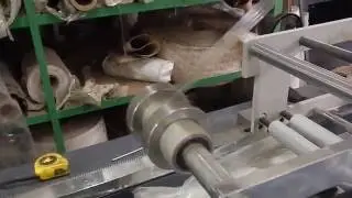 DHL express bag courier bag making machine  with hotmel glue