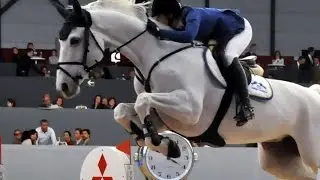 As Cold as Ice Z and Judy-Ann Melchior 1st round at CSI5*-W 1.60m Gothenburg