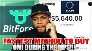 THE FASTEST WAY TO BUY ECOMI / OMI CRYPTO DURING THE DIP! BUY NOW!!! HOW TO BUY VEVE NFT TOKEN?