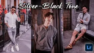 How to edit Silver Black Preset using Lightroom-Free Lightroom Preset | Lightroom mobile Tutorial
