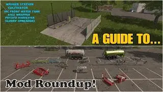 Farming Simulator 17 PS4: A Guide to... Mod Roundup!! (Multiple Mods)