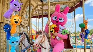 Exploring the Amusement Park with Pinki — Where Is Sprunki Hiding?
