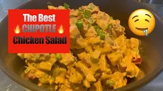 Chipotle Chicken Salad- Great for sandwiches, wraps, as a dip or for salads!