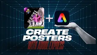 How to create a poster with Adobe express free plan ( Quick tutorial)