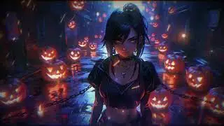 Hollow Night – Halloween Nu Metal x Dark Lofi Mix 🎃 | Emotional Beats for Focus & Shadows