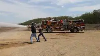 Extreme Fire Truck in action