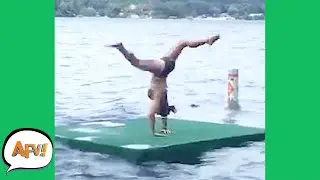 Handstand on the Lake? What Could Go WRONG?! 😂 | Best Funny Summer Fails | AFV 2021