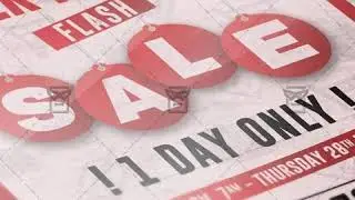 Cyber Monday - Community A5 Flyer/Poster Template
