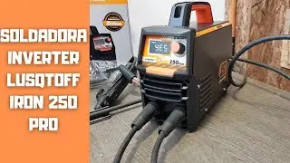 Soldadora Inverter Lustoff IRON 250 PRO - EDICION LIMITADA